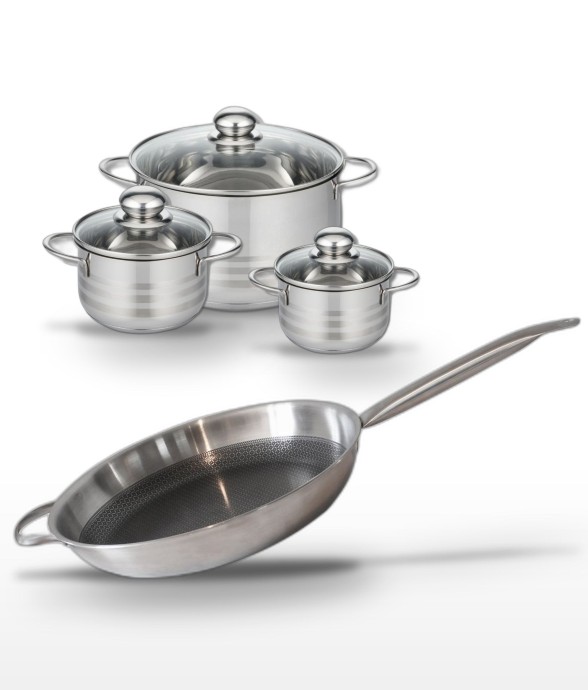 Batterie de cuisine Relief...