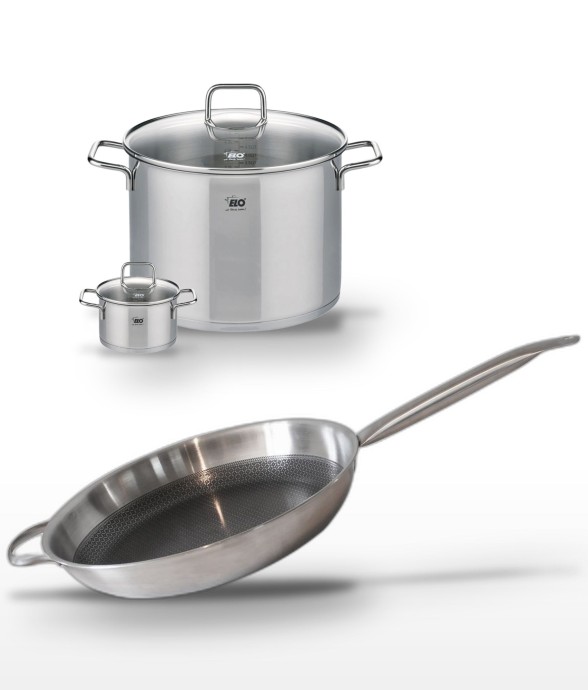 Batterie de cuisine Relief...