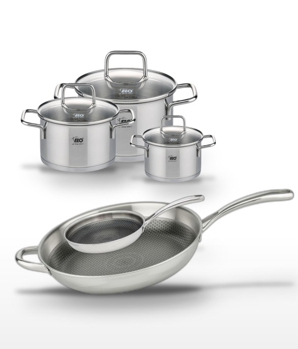 Batterie de cuisine Relief...