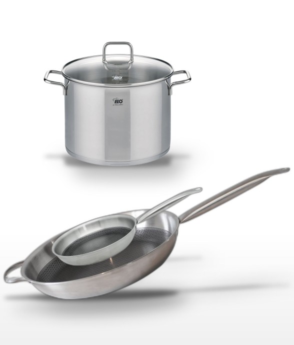 Batterie de cuisine Relief...