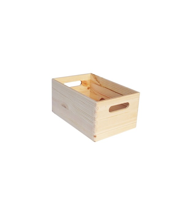 Boîte empilable en pin...