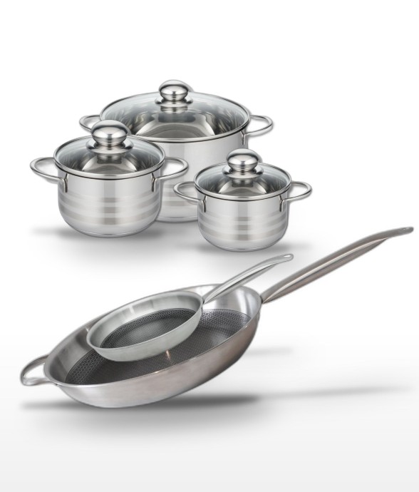Batterie de cuisine Relief...