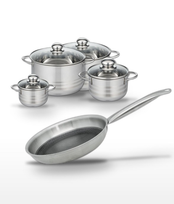 Batterie de cuisine Relief...