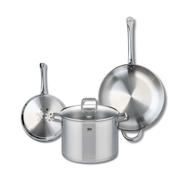 Batterie de cuisine Profi Citrin 3 pièces - 24, 32 et 26 cm