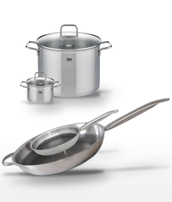 Batterie de cuisine Relief...