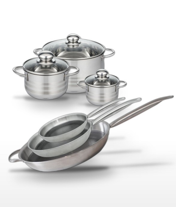 Batterie de cuisine Relief...