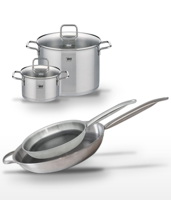 Batterie de cuisine Relief...