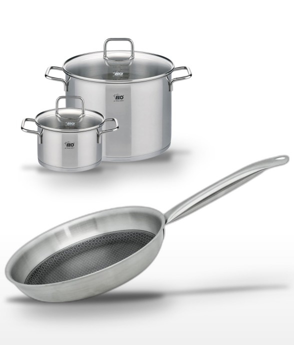 Batterie de cuisine Relief...