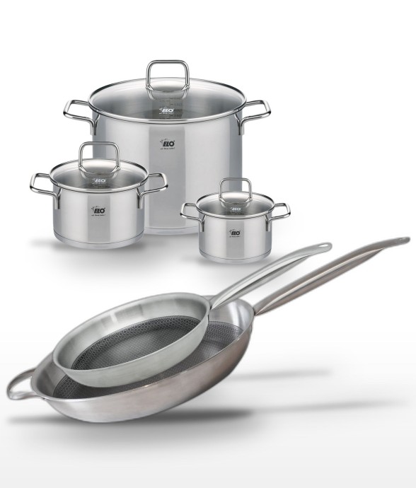 Batterie de cuisine Relief...