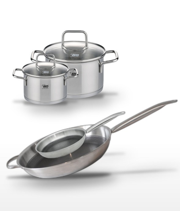 Batterie de cuisine Relief...