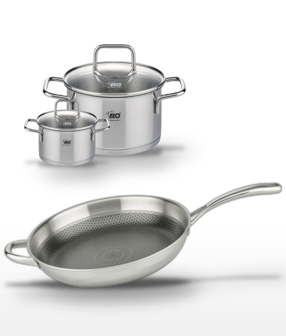 Batterie de cuisine Relief...