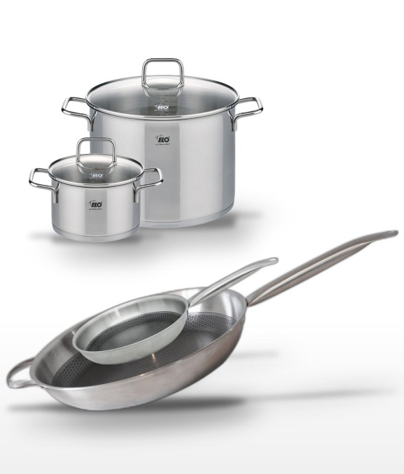 Batterie de cuisine Relief...