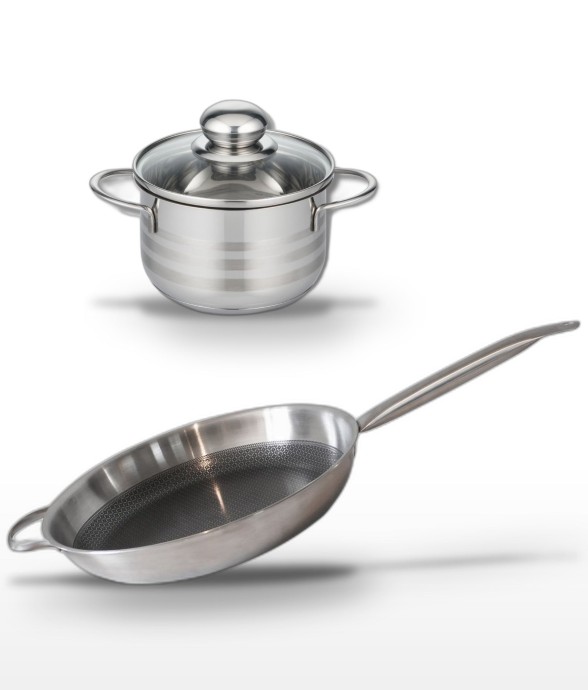 Batterie de cuisine Relief...
