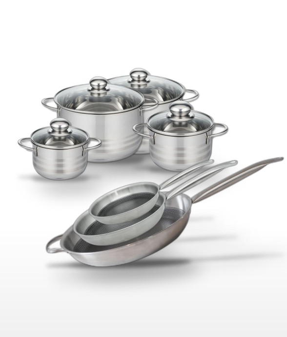 Batterie de cuisine Relief...
