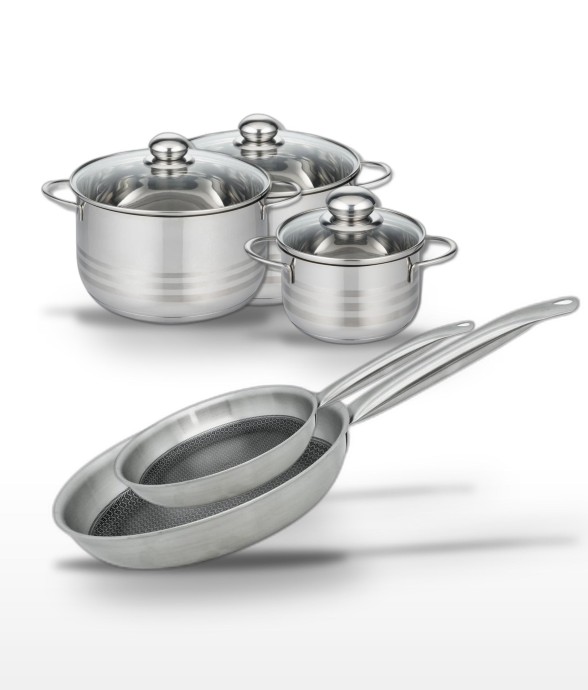 Batterie de cuisine Relief...
