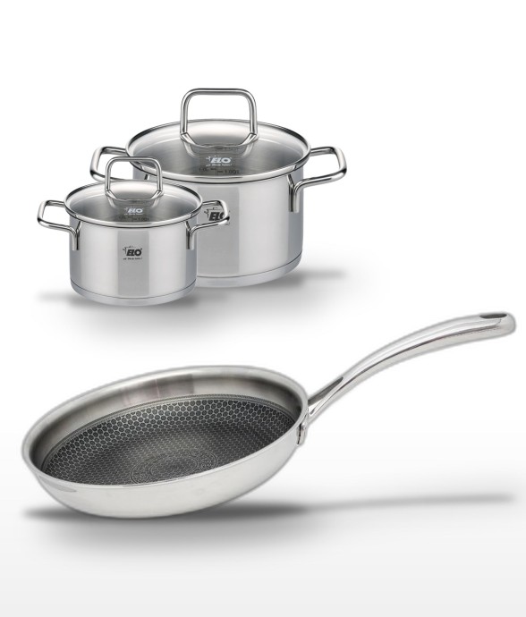 Batterie de cuisine Relief...