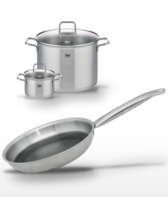 Batterie de cuisine Relief...