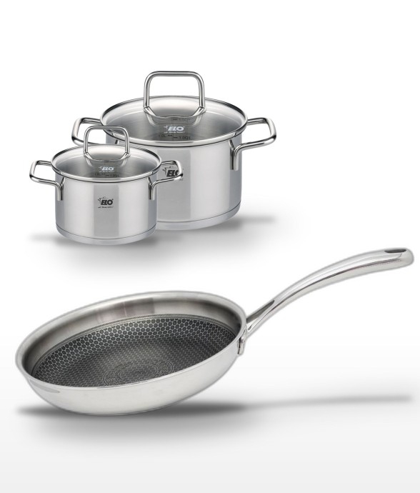 Batterie de cuisine Relief...