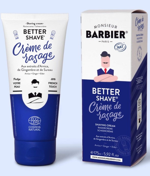 Crème de rasage...