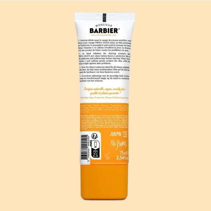 Lotion avant-rasage Prepa shave (75ml)