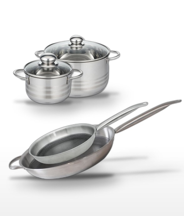 Batterie de cuisine Relief...