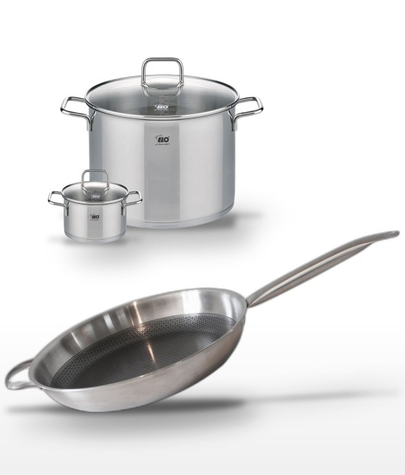 Batterie de cuisine Relief...