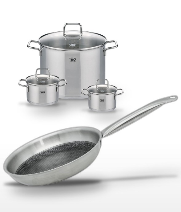 Batterie de cuisine Relief...