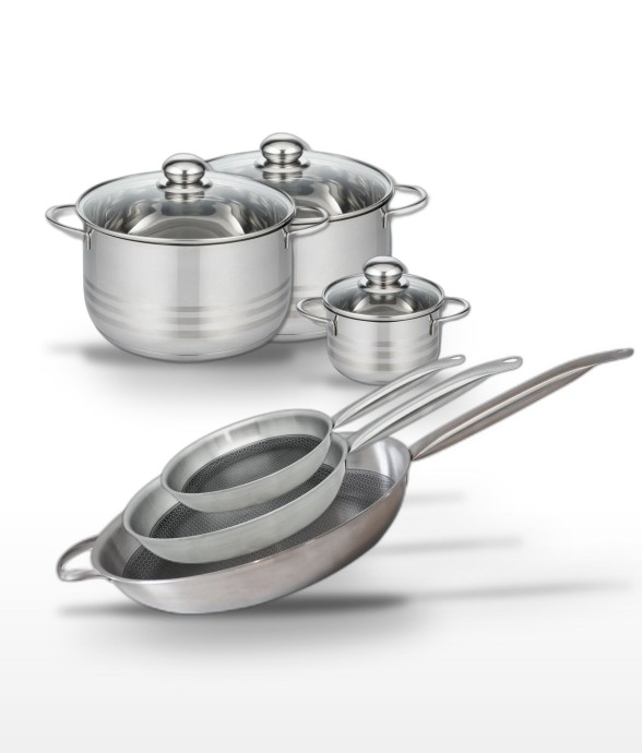 Batterie de cuisine Relief...