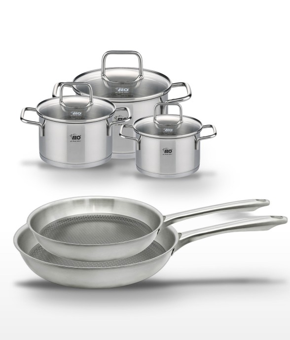 Batterie de cuisine Relief...
