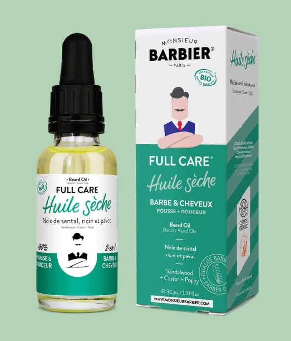 Huile sèche Bio à Barbe &...