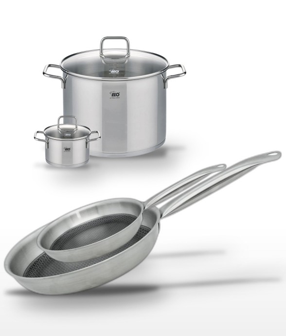 Batterie de cuisine Relief...