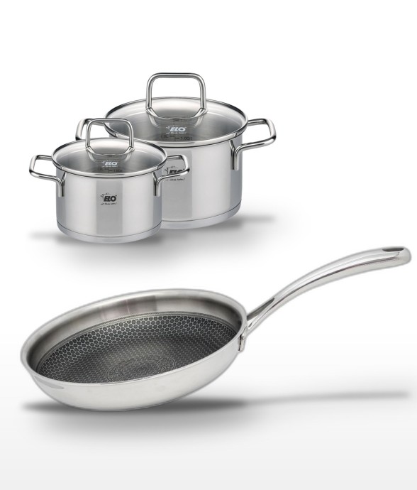 Batterie de cuisine Relief...