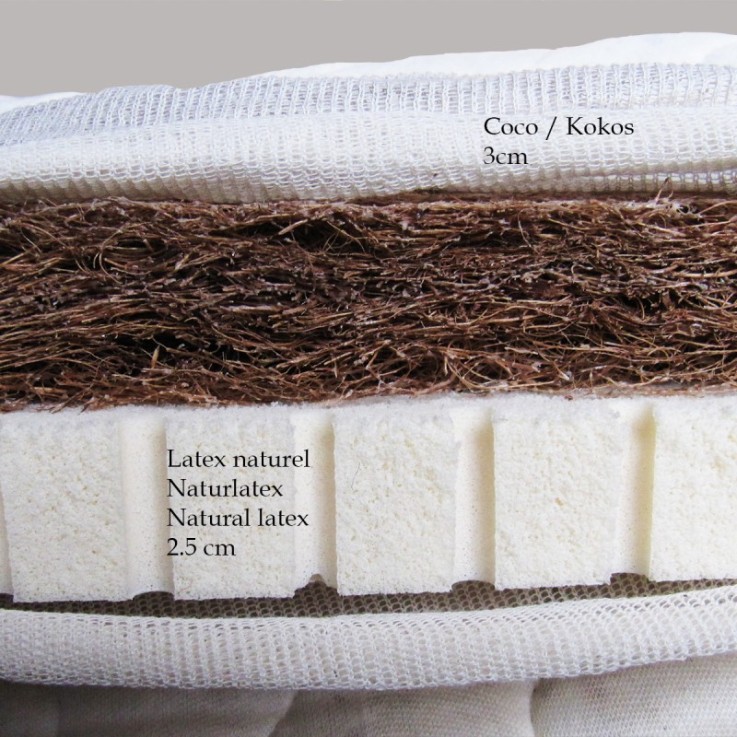 Matelas Bébé naturel en latex
