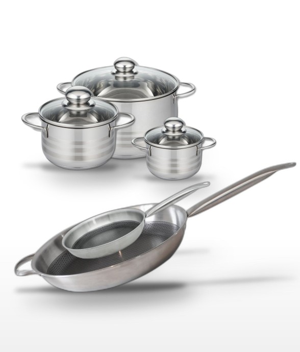 Batterie de cuisine Relief...