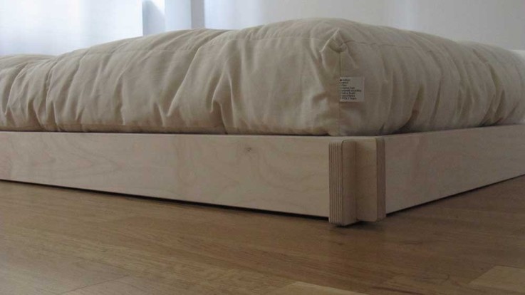 Lit tatami en bois