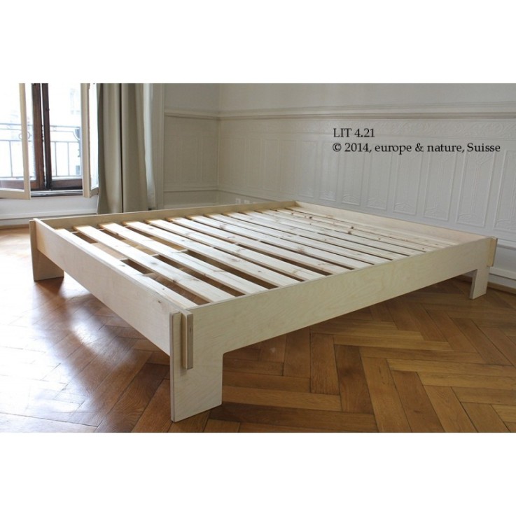 Lit Design Bed 4.21 en contre-plaqué bouleau