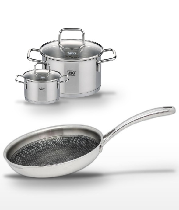 Batterie de cuisine Relief...
