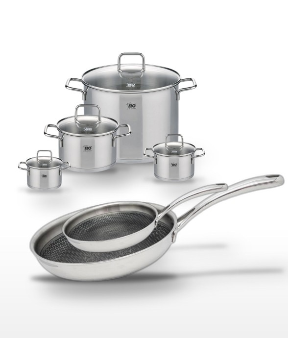 Batterie de cuisine Relief...