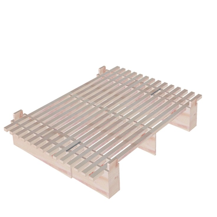 Lit extensible en bois massif