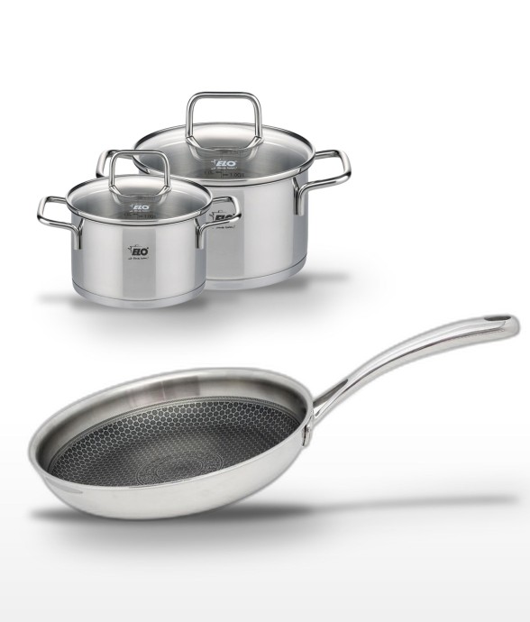 Batterie de cuisine Relief...