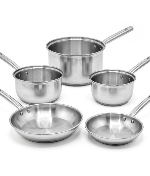 Lot de casseroles et poêles...