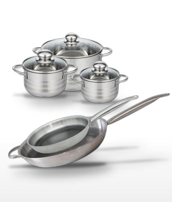 Batterie de cuisine Relief...