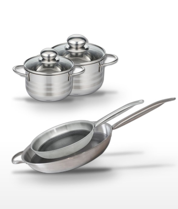 Batterie de cuisine Relief...