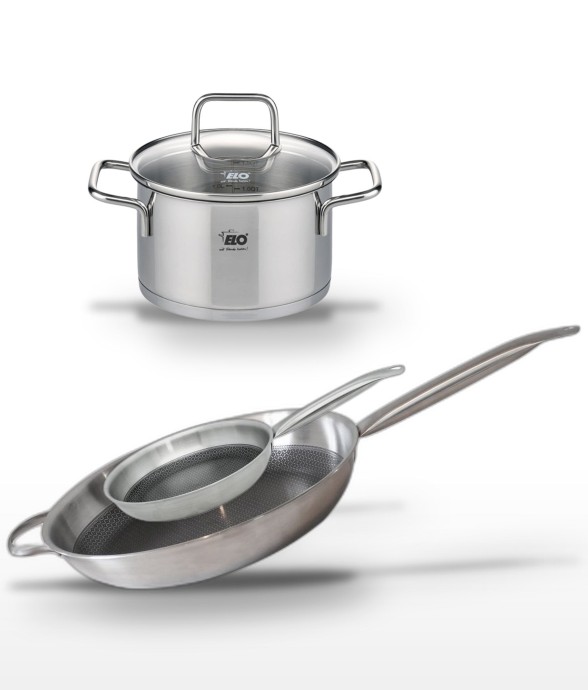Batterie de cuisine Relief...