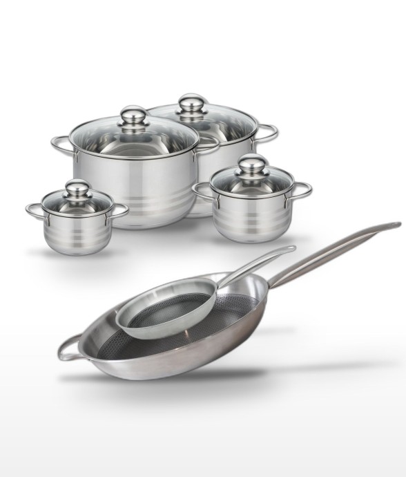 Batterie de cuisine Relief...