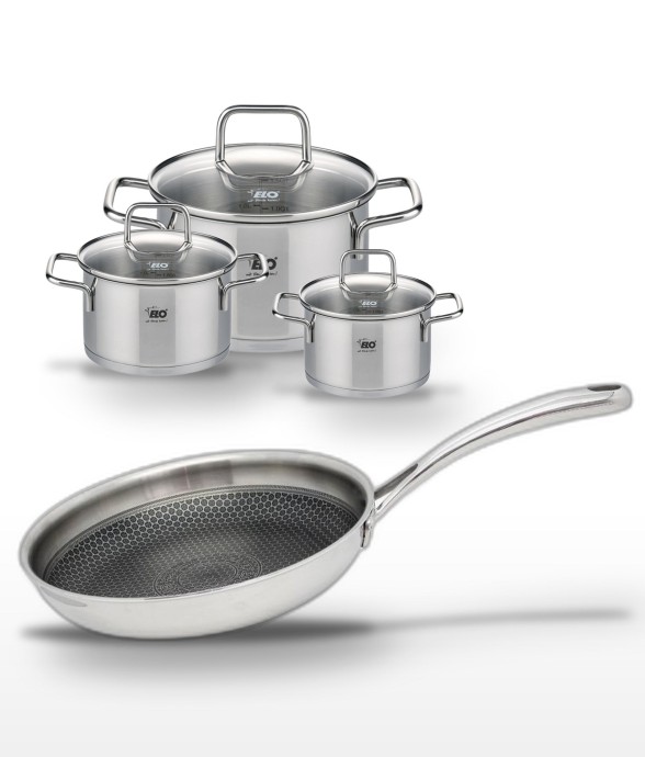 Batterie de cuisine Relief...
