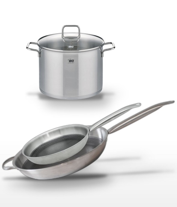 Batterie de cuisine Relief...