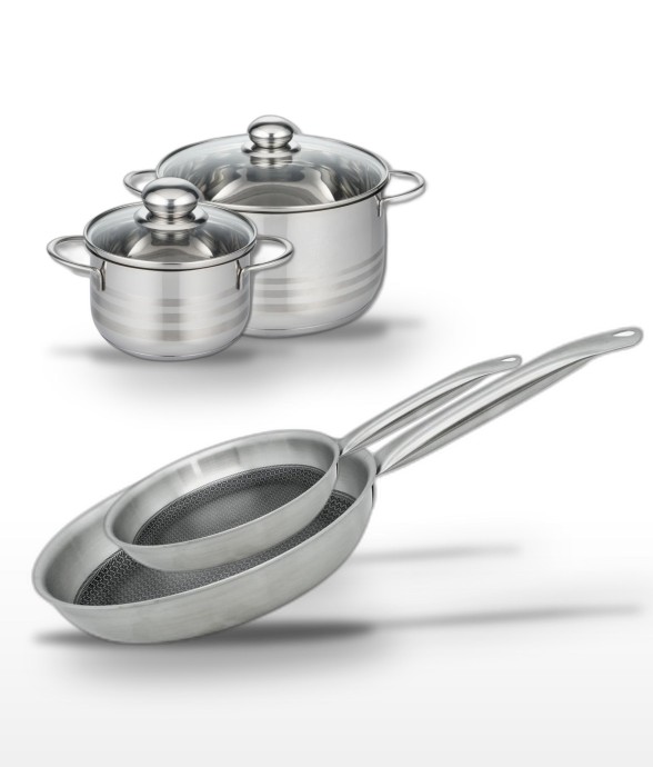 Batterie de cuisine Relief...