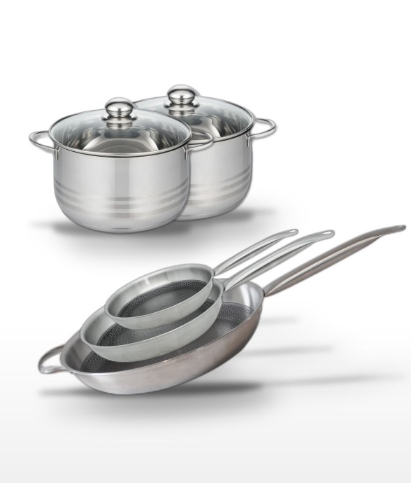 Batterie de cuisine Relief...
