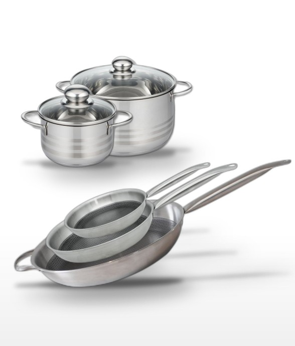 Batterie de cuisine Relief...